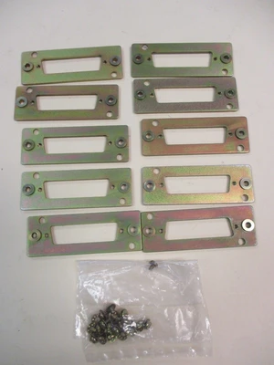 PB 22254-9 Flange Mount Metal Brackets w/Hardware (QTY 10)