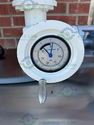 USED BRAN + LUEBBE N-K31 METERING PUMP W/ CONTROLLER, BALDOR 1.5 HP MOTOR