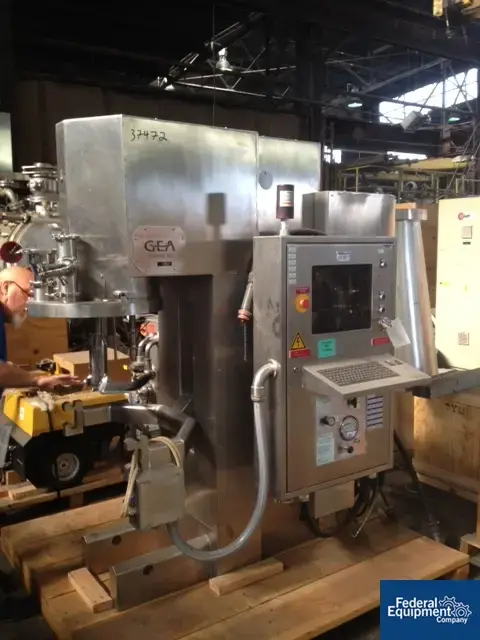Used Collette 75 Liter Gea Collette High Shear Mixer, S/S Granulators Ohio US | Federal Equipment Company #125480