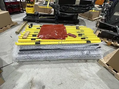 Used FANUC FANUC ARC MATE 120IB MIG WELDING CELL WITH LINCOLN 455M AND INDEX TABLE 5' X 8' RJ3IB CONTROL _UNKNOWN_ Robotic Welding Cells | Harbor Machinery Inc. #1283360