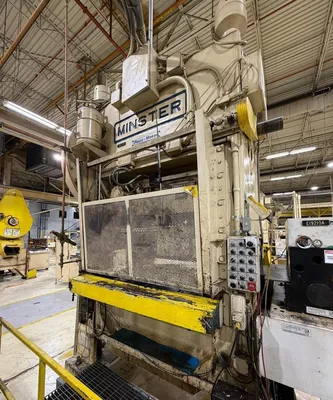 1990 MINSTER 150 TON SSDC PRESS Straight Side, Double Crank (Single Action) Presses | Timco, Inc. (9)