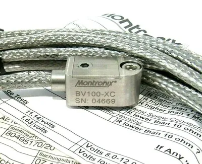 NEW MONTRONIX BV-100XC ACOUSTIC SENSOR AE100400WB BV100XC