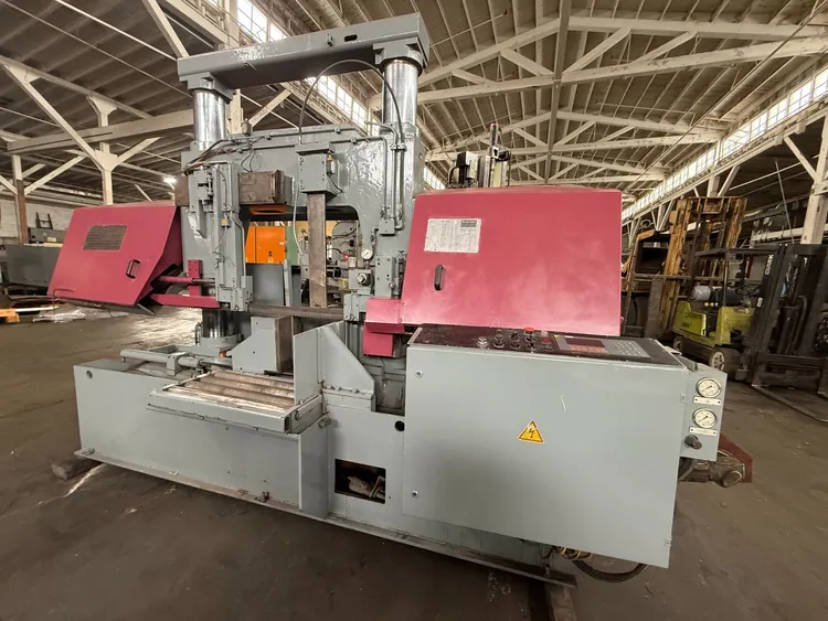 Used BEHRINGER HBP-650A Horizontal Dual Column Band Saws California US | Turner's Machinery #64703