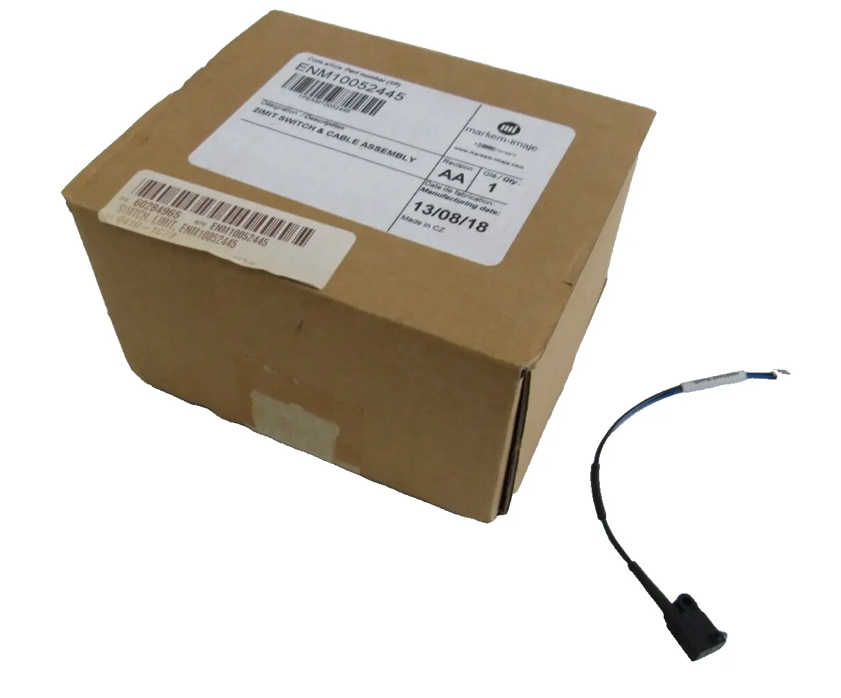 NEW MARKEM-IMAJE ENM10052445 SWITCH & CABLE ASSEMBLY