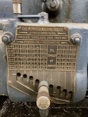Monarch 22M Geared Head Engine Lathe 22” Swing 48” Centers 10HP 3PH