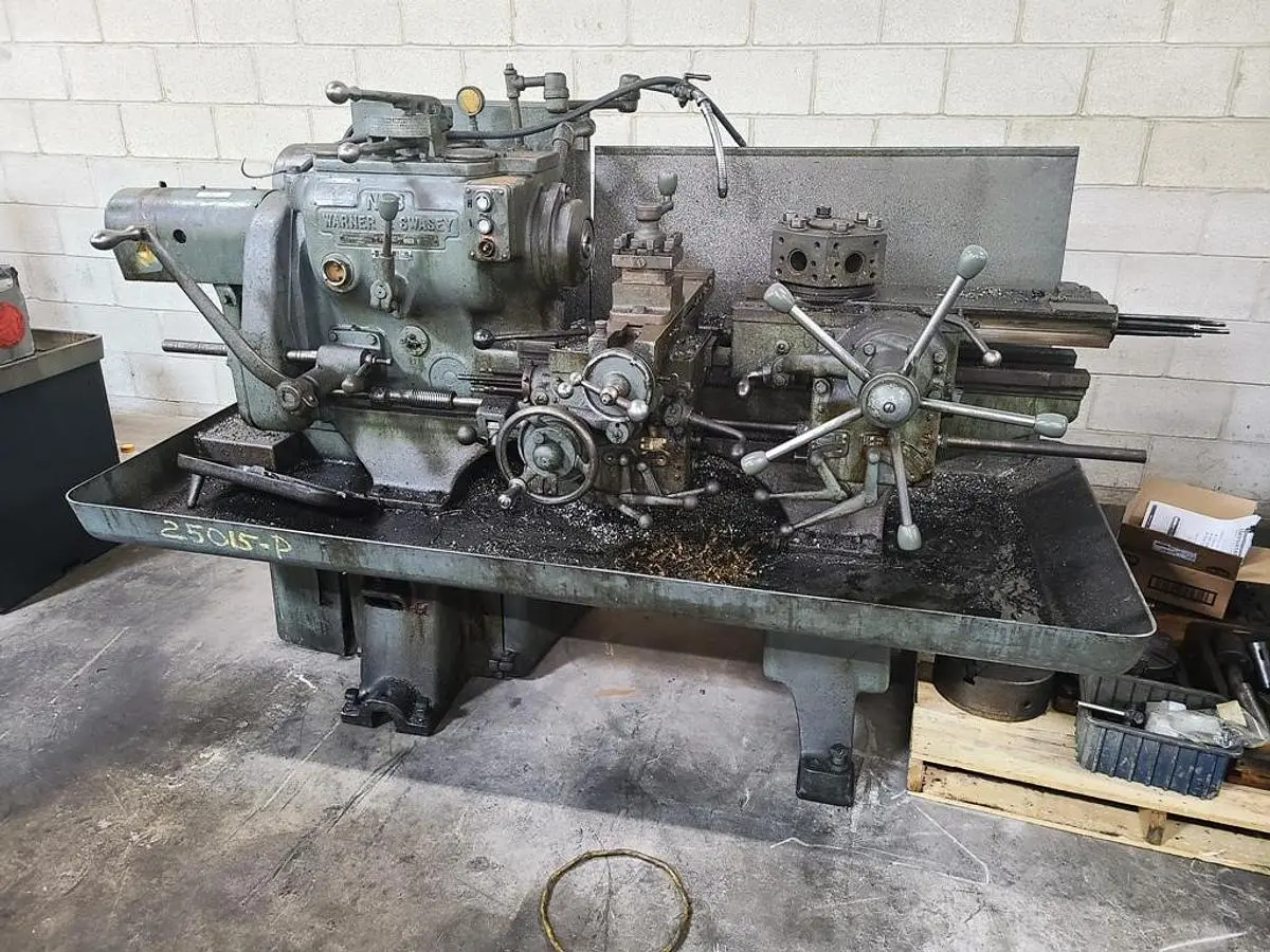 Used WARNER & SWASEY NO 3 Turret Lathes (Ram & Saddle) Pennsylvania US | Hildebrand Machinery Co. #1486024