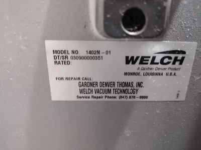Used Welch 1402N-01 Vacuum Pumps Michigan US | Maverick Industrial Sales #1401033