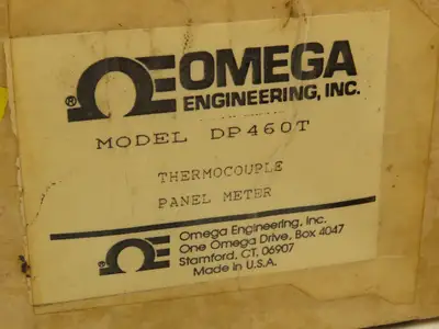 Omega DP460T Digital Panel Thermocouple Meter Display Unit 115VAC