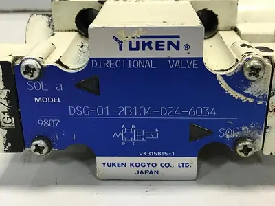 USED YUKEN DSG-01-2B104-D24-6034