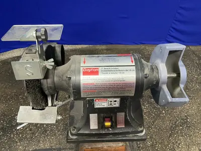 Used DAYTON 4Z908D Pedestal Type Grinders (Double End) Ohio US | HGR 24 #1452423