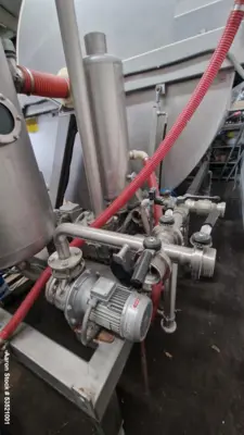 Used TMCI Padovan TAYLO 15 Vacuum Filtration System – 161 Sq Ft, Stainless Steel