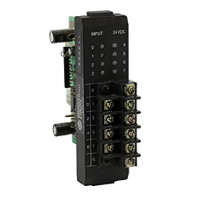 General Electric Fanuc IC610MDL101A Discrete Input Module, 8-Point, 24 VDC [Refurbished]