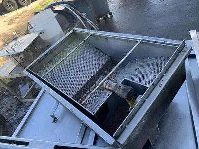 Frymaster 3 BAY Fryer, Natural Gas, Filtration System- Working Condition