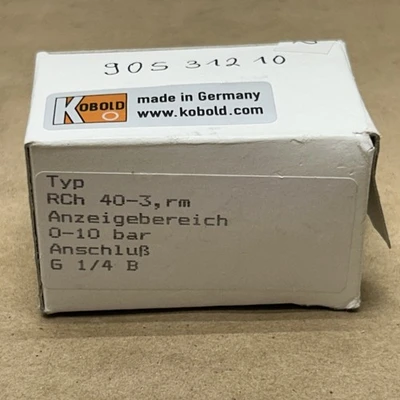 (2) KOBOLD RCh 40-3, rm NIB Fast Shipping! + Warranty