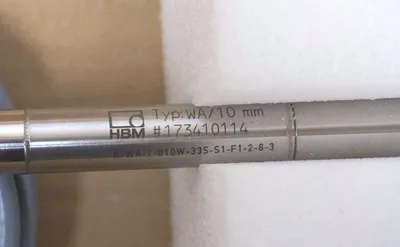 NEW HBM TYP: WA/10MM TRANSDUCER 173410114 , K-WA-T-010W-33S-S1-F1-2-8-3 , K-WA