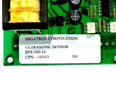 NEW MIGATRON RPS-500-14 ULTRASONIC SENSOR RPS50014