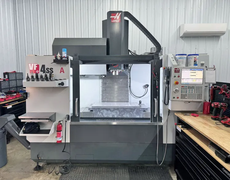 Used 2022 HAAS VF-4SS Vertical Machining Centers Maryland US | Clark Machinery Sales, LLC #1509574