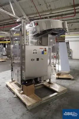 USED OMEGA Omega Bottle Unscrambler/Desiccant Feeder, Model 4D-RP2-DF-15