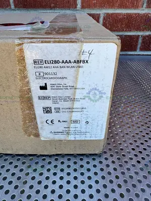 New | in-Stock WELCH ALLYN ELI 280  RESTING ECG ELECTROCARDIOGRAPH 12-LEAD DISPLAY Patient Monitors California US | Equipment Lab #1302151