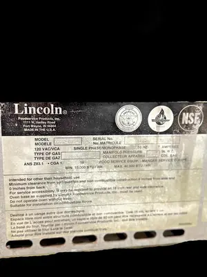 USED LINCOLN IMPINGER 116-023-A
