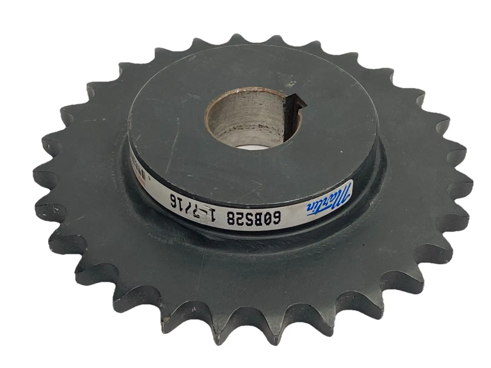 60BS28 1-7/16 | Martin  Roller Chain Sprocket 28 Teeth 1.4375" Bore - New – Open box