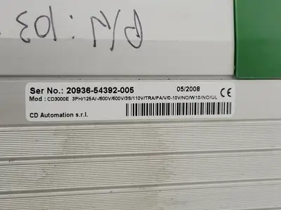 USED 2008 CD AUTOMATION CD3000E