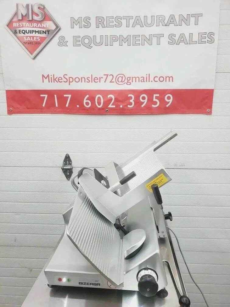 Bizerba GSP H 2015 Refurbished Deli Slicer Tested and Working!