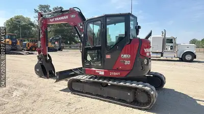 Used 2024 YANMAR VIO80-7 Crawler Excavators North Carolina US | National Equipment Dealers #1422356