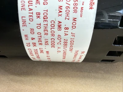 USED Magnetek JF1G040N