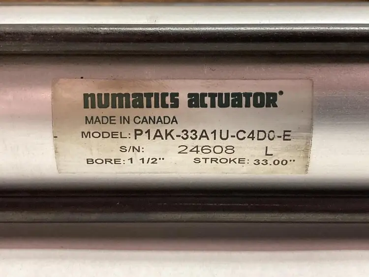 Used NUMATICS P1AK-33A1U-C4A0-E Industrial Controls Ohio US | Surplus Asset Holdings #1242573