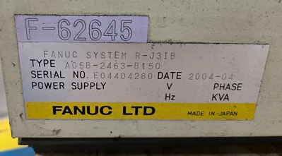 USED 2004 FANUC M-16IB/20 + R-J3IB