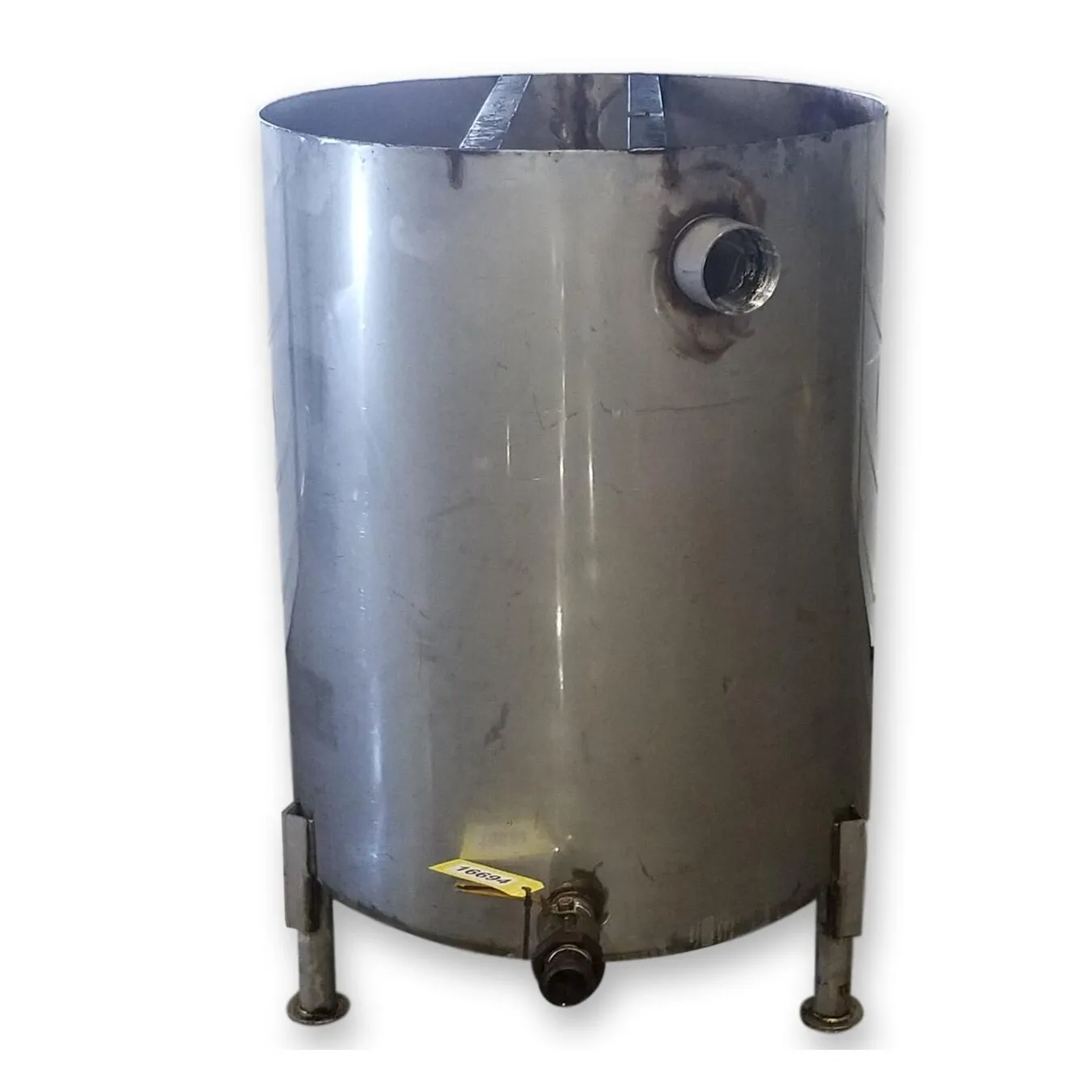 Used 225 Gallon Stainless Steel Tank