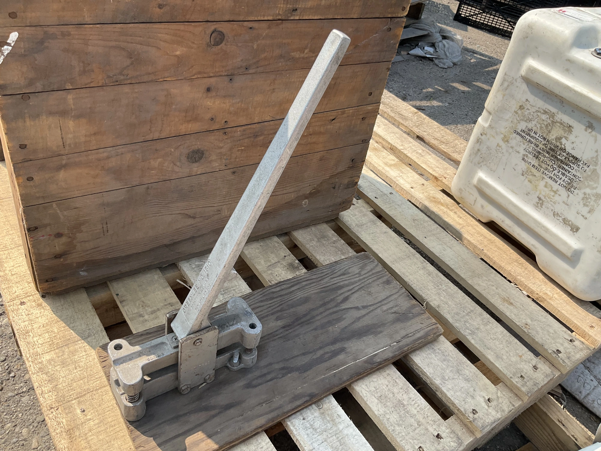 Used _UNKNOWN_ _UNKNOWN_ Hand Benders Michigan US | Miedema Asset Management Group #1316225