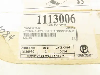 New | in-Stock POTTER _UNKNOWN_ Plumbing Equipment Indiana US | Arrow Industrial #1367604