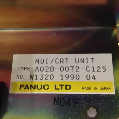 USED FANUC A02B-0072-C125