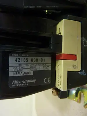 USED ALLEN BRADLEY 509-BOD SER B W35