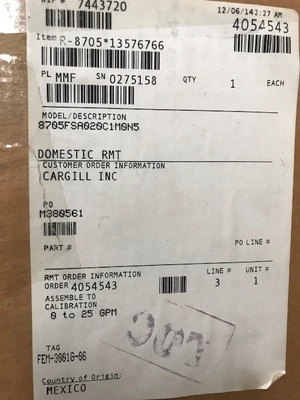 USED Rosemount 8705FSA020C1M0N5