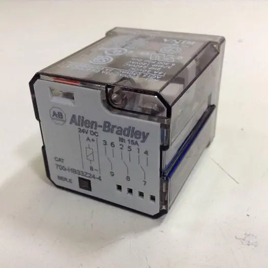 Used ALLEN BRADLEY 700-HB33Z24-4 SER E Relays & Switches Michigan US | Ideal Machinery #590519