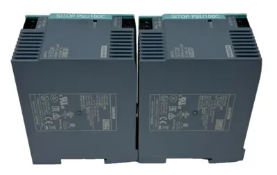 LOT OF 2 NEW SIEMENS 6EP1332-5BA20 SITOP PSU100C POWER SUPPLIES