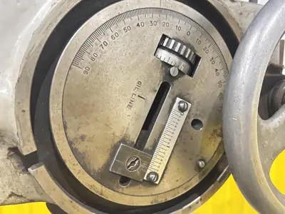 1.5 HP BRIDGEPORT VERTICAL RAM TYPE MILL & SLOTTING HEAD: STOCK #23195