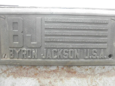 USED BYRON JACKSON 3X6X9E DVMX