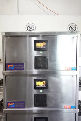 2022 MIDDLEBY MARSHALL CTX ELECTRIC TRIPLE STACK PIZZA CONVEYOR OVEN MODEL DZ33T