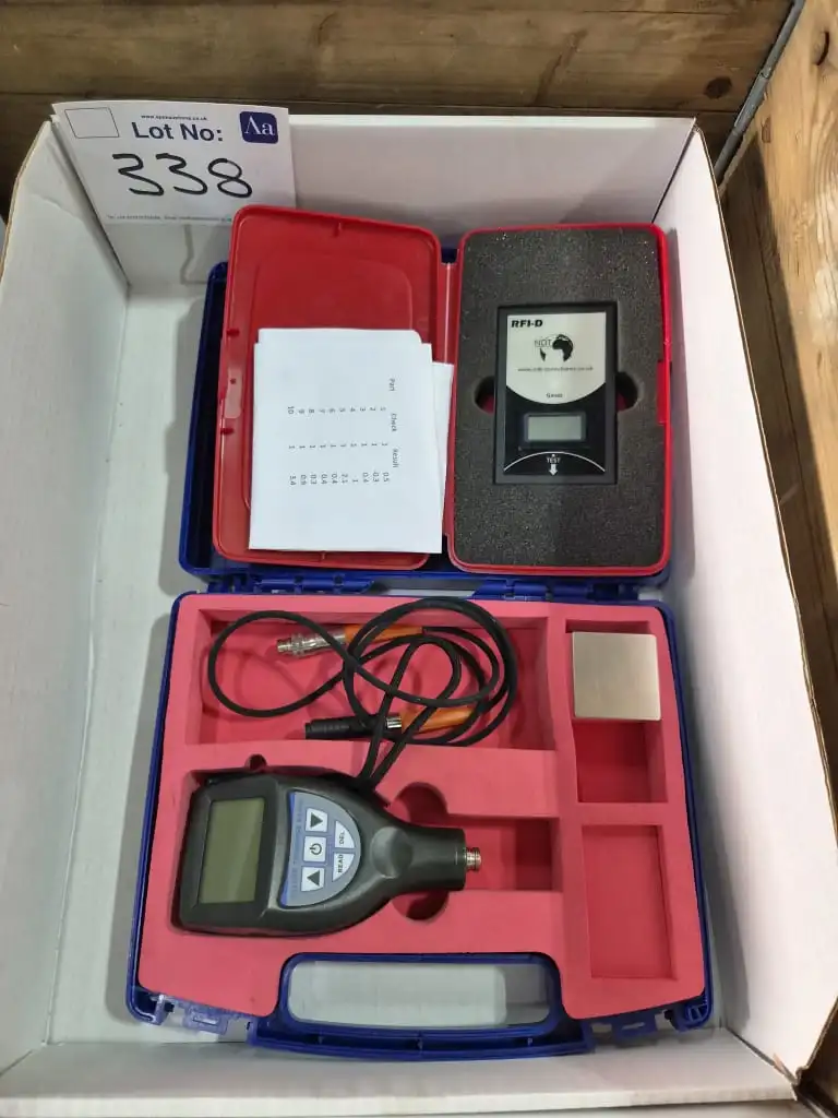 Used _UNKNOWN_ _UNKNOWN_ Thickness Gauges GB | Apex Auctions #1552787