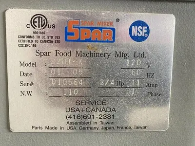USED 2005 SPAR SP-22HI-K