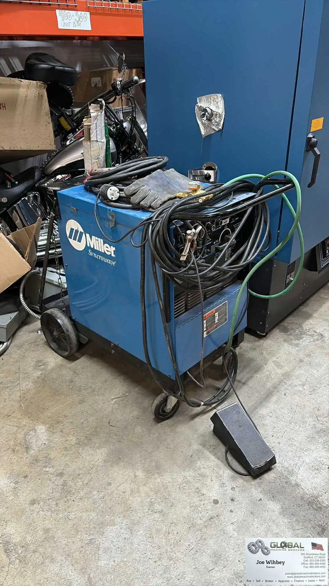 Miller Syncrowave 250 CC-AC/DC TIG/STICK Welder w/ Accessories