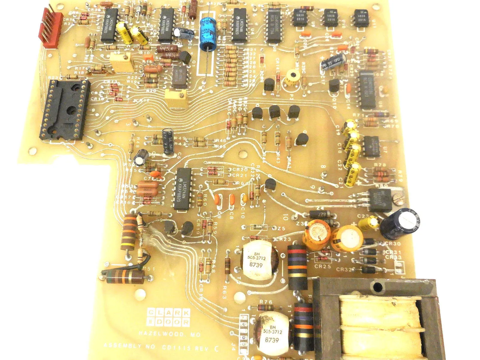 CLARK DOOR CD1115 PC BOARD REV.C