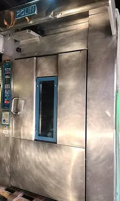 Polin Double Rack oven Gas