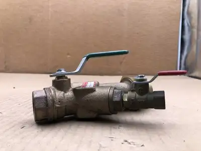 Griswold 3062BFF0 Bronze Combination Strainer Ball Valve 0.55GPM 3/4″