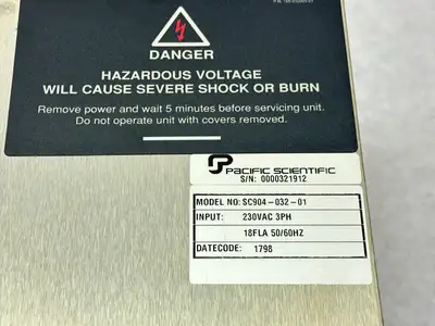 Used Pacific Scientific SC904-032-01 Servo Drives Michigan US | Maverick Industrial Sales #1462936