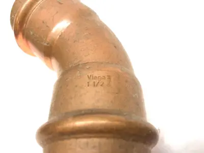 New | in-Stock Viega Propress 45-Degree Elbow, 1"-1/2" Plumbing Equipment Michigan US | Maverick Industrial Sales #1464011